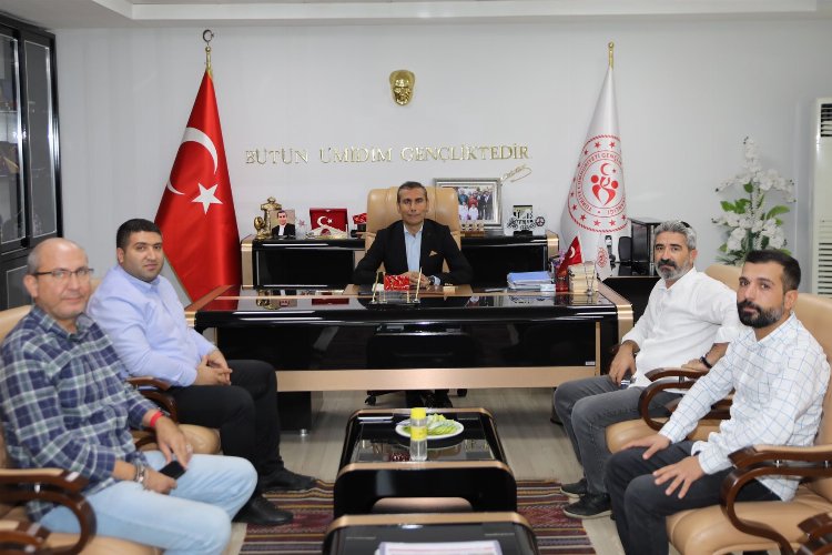 Adıyaman Gençlik ve Spor İl Müdürü Keleş’e İGC’den ziyaret