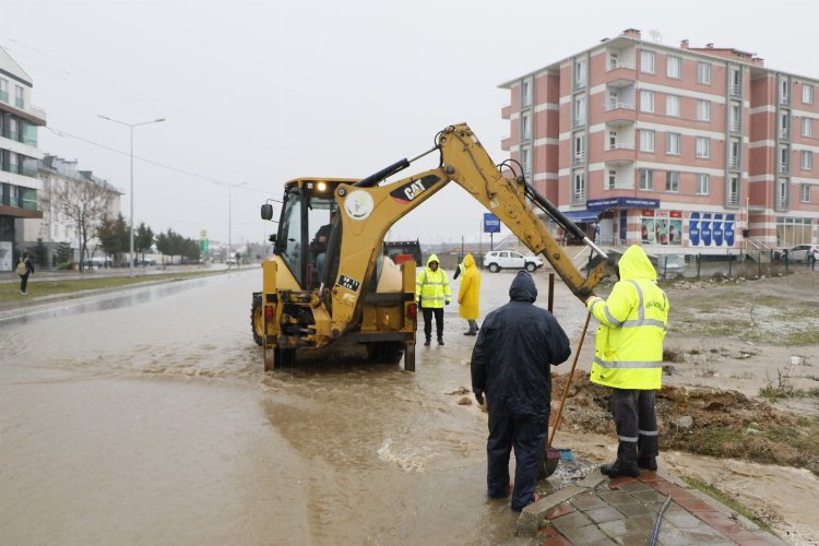 Kırklareli’nde yağmur sonrası taşmalar yaşandı