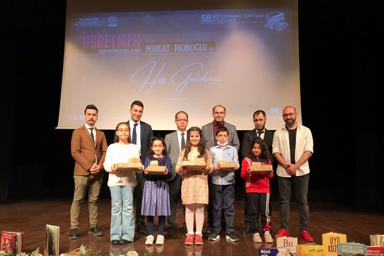 Gaziantep’te Kütüphane Haftası kutlanıyor
