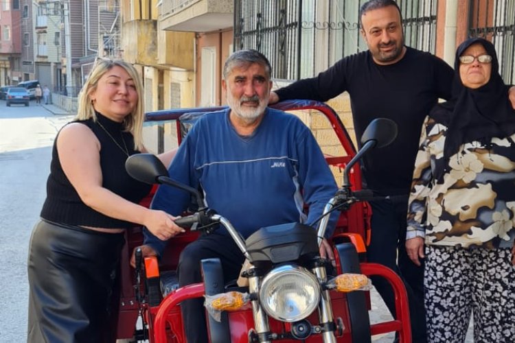 İzmir Buca’da motosikleti çalınmıştı, İZTUMED yardıma yetişti
