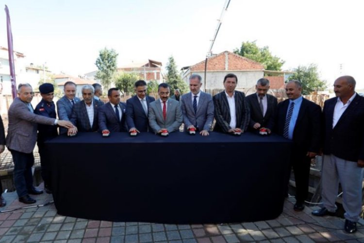 Bursa İnegöl’de Mevlana Camisi’ne temel