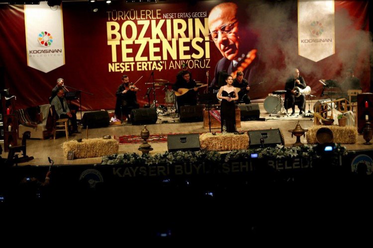Kayseri Kocasinan’da ‘Neşet Ertaş’ fırtınası