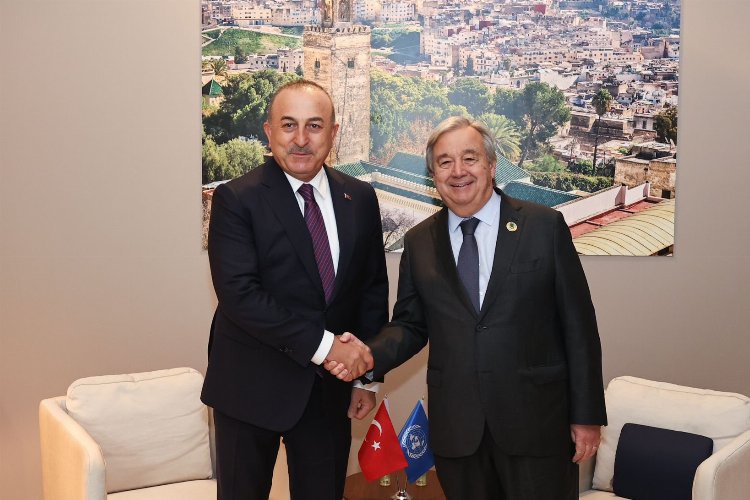Bakan Çavuşoğlu Fas’ta mevkidaşlarıyla görüştü
