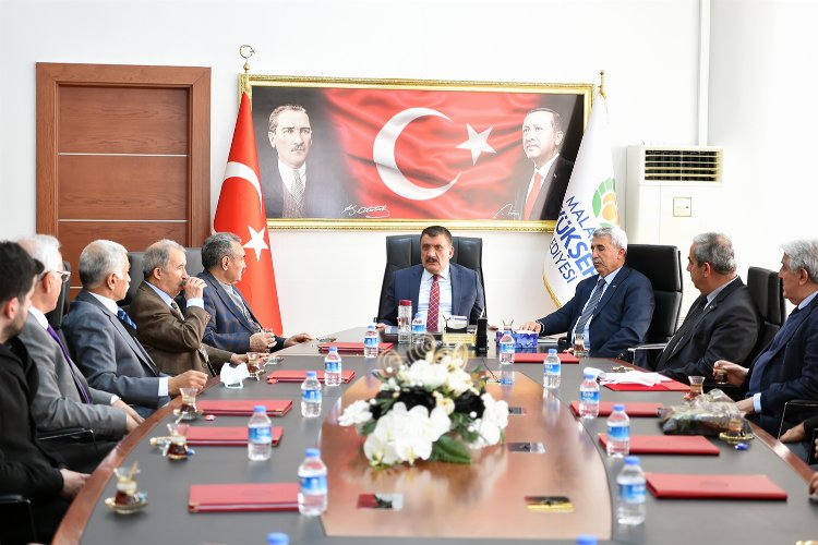Malatya’da Türk Ocakları’ndan Başkan Gürkan’a ziyaret