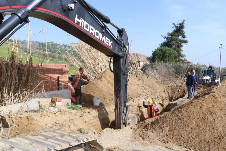 Manisa Salihli’de altyapı çalışmaları başladı