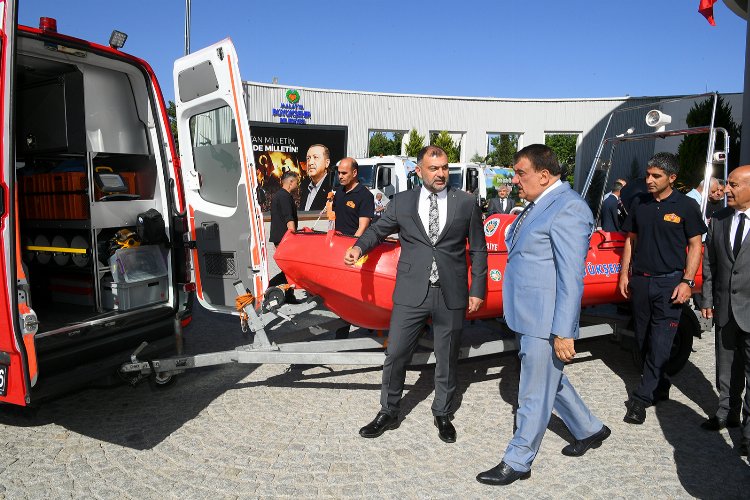 Malatya Büyükşehir’de su altı arama kurtarma timine araç takviyesi