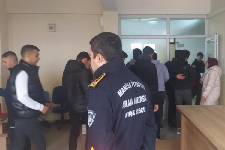 Manisa İtfaiyesi Akhisar’da öğrencilerle buluştu