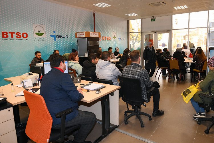 Bursa’da istihdama Osmangazi desteği