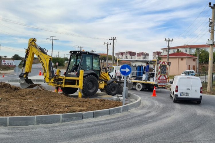 Tekirdağ’da yol güvenlik çalışmaları tam gaz