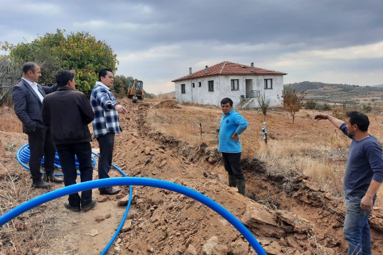 Manisa Salihli’de bir mahalle daha sağlıklı suya kavuşuyor
