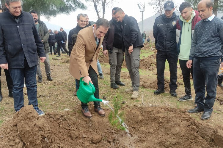 Batman’da “Spor Sason” projesi için Hatıra Ormanı