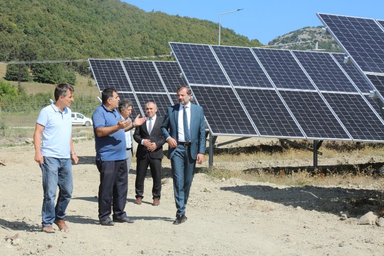Bursa Gürsu’nun geceleri güneşle aydınlanacak