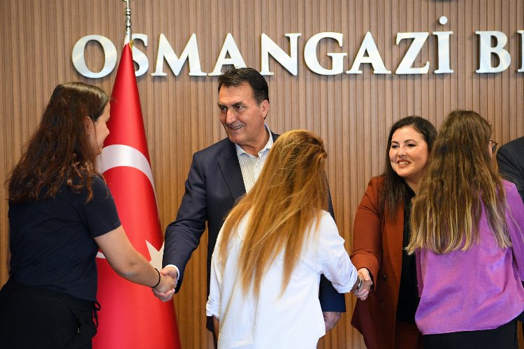 Bursa Osmangazi’de personel bayramlaşması