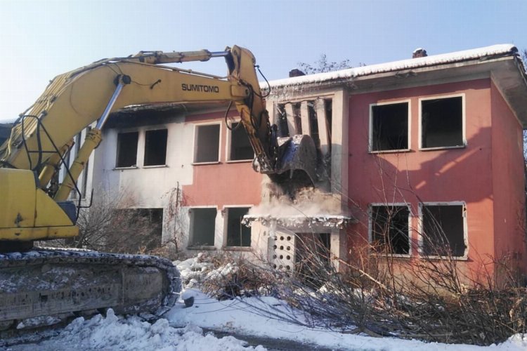 Kayseri Büyükşehir’den metruk atılım
