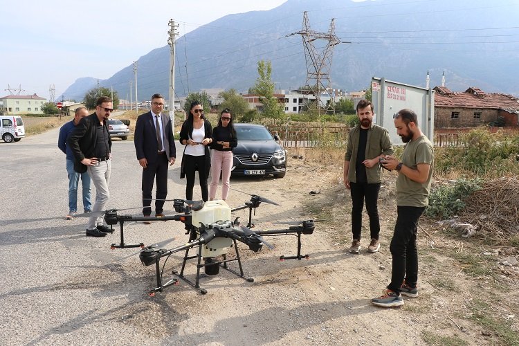 Manisa’da haşereyle mücadeleye teknolojik destek