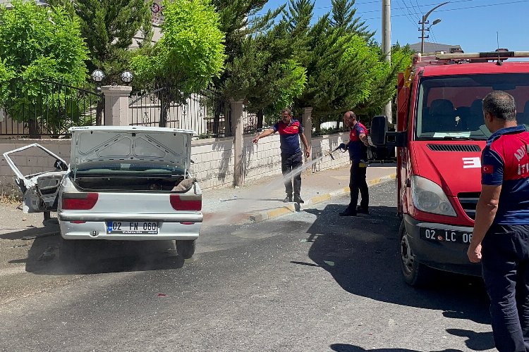Adıyaman’da ihtara uymadı… İstinat duvarı durdurdu!