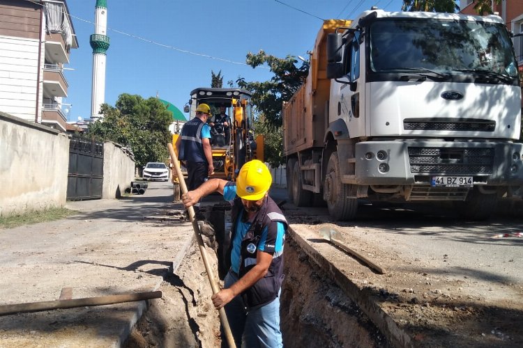Sakarya Ferizli’de altyapı çalışmaları sürüyor