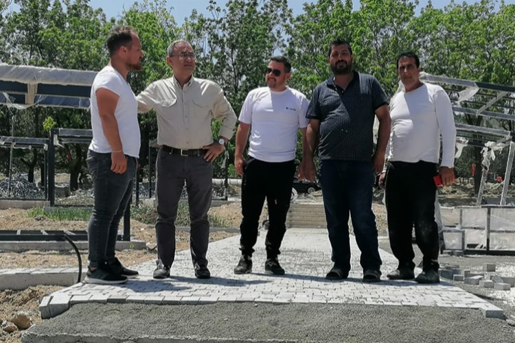 Kütahya’da Millet Bahçesi mesaisi