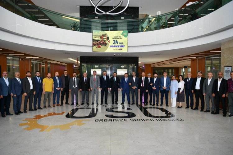 Kayseri OSB’den AK Parti’ye ziyaret