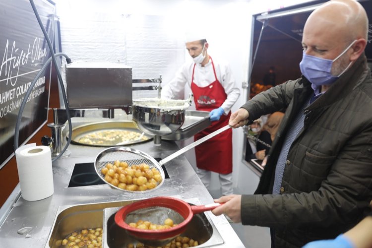 Kayseri Kocasinan’da ‘ikram’ lokması