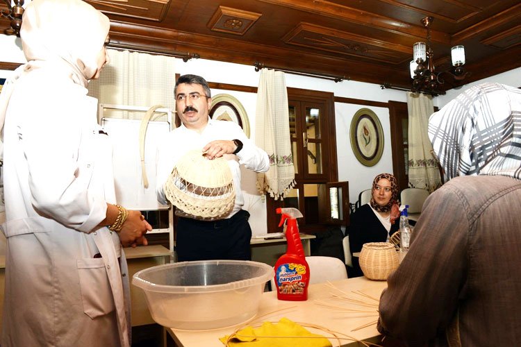 Bursa’da YILMEK kursiyerlerine Başkan’dan ziyaret