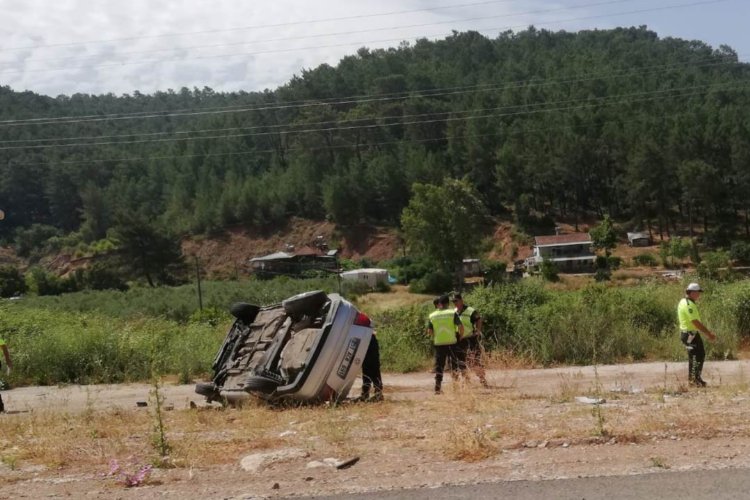 Antalya’da trafik kazası; 1 yaralı