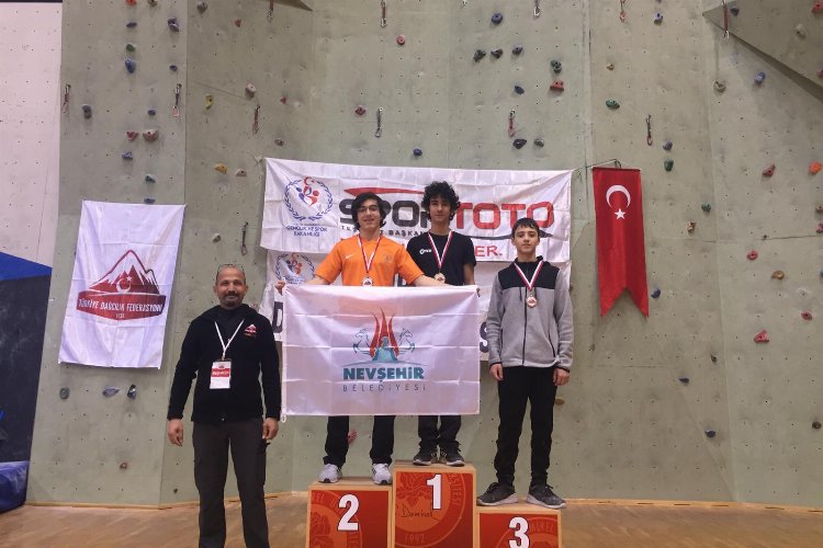 Spor Tırmanış Türkiye Şampiyonası’nda Mustafa Sacit Sümer Türkiye 2’ncisi oldu