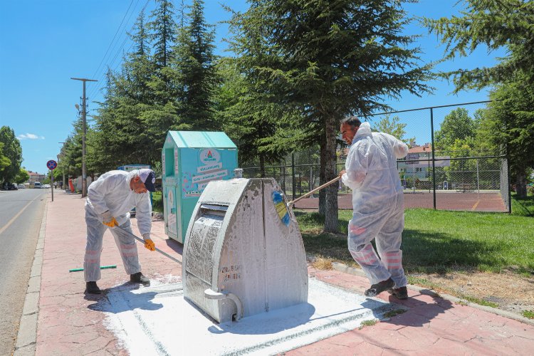 Nevşehir Belediyesi’nden ‘konteynır’ mesaisi
