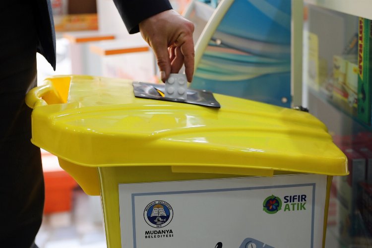 Bursa Mudanya’da atık ilaçlar ‘sıfır atık’ olacak