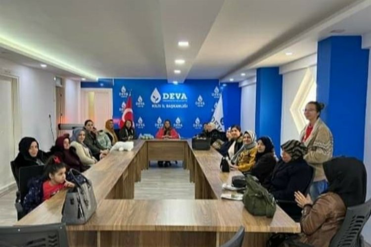 Kilis’te DEVA’lı kadınlar çalışıyor