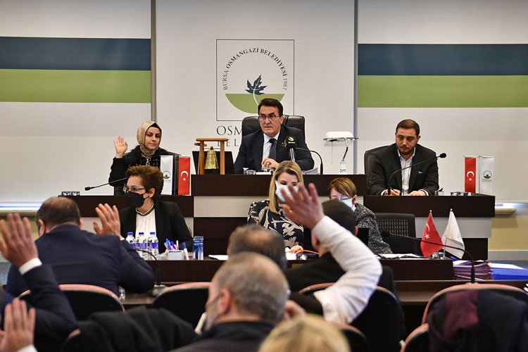 Bursa Osmangazi’de meclise ‘kentsel’ bilgilendirme